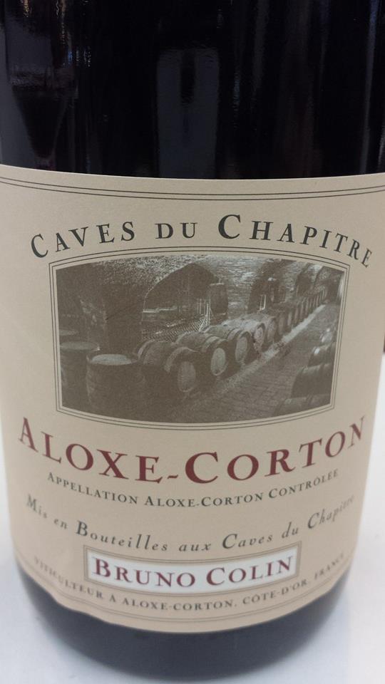 Caves du Chapitre 2012 – Bruno Colin – Aloxe-Corton