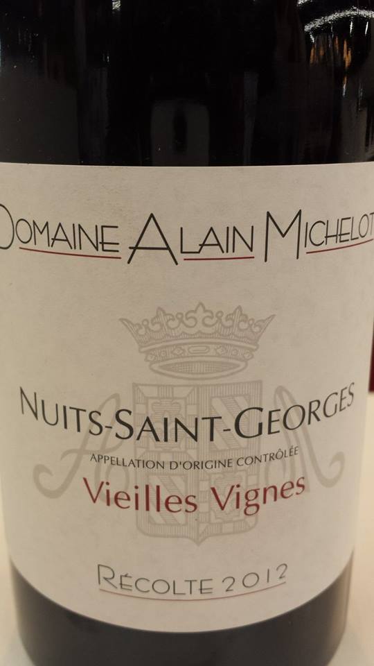 Domaine Alain Michelot – Vieilles Vignes 2012 – Nuits-Saint-Georges