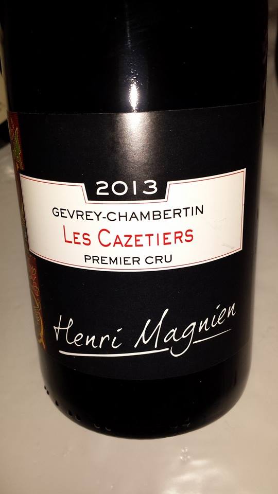 Domaine Henri Magnien 2013 – Gevrey-Chambertin – Les Cazetier 1er Cru