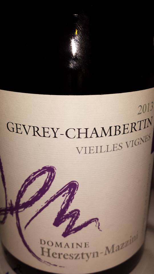 Domaine Heresztyn-Mazzini – Vieilles Vignes 2013 – Gevrey-Chambertin