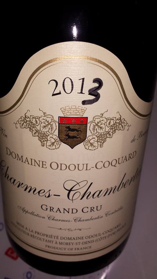 Domaine Odoul-Coquard 2013 – Charmes-Chambertin – Grand Cru