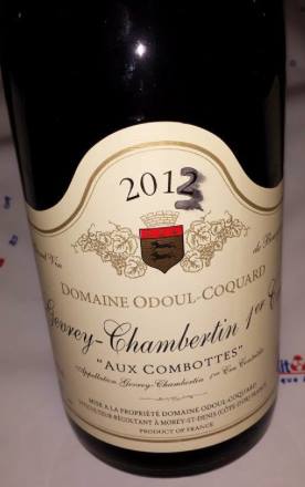 Domaine Odoul-Coquard 2013 – Gevrey-Chambertin – 1er Cru – Aux Combottes