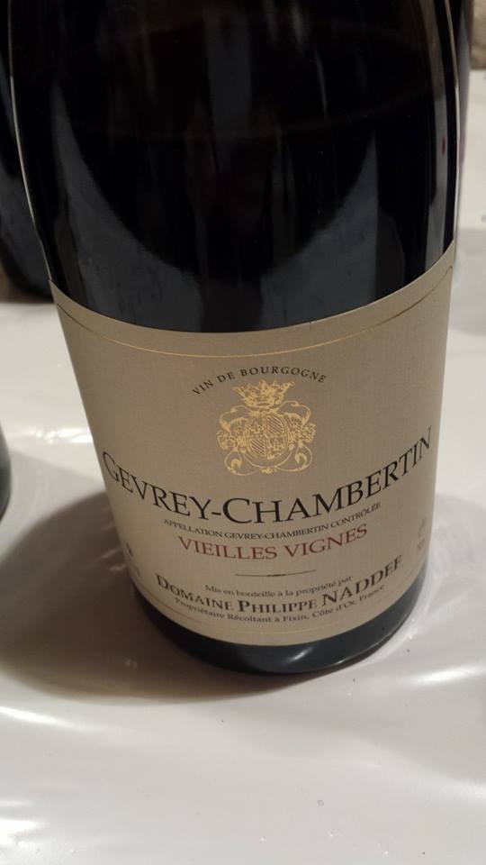 Domaine Philippe Naddef – Vieilles Vignes 2013 – Gevrey-Chambertin