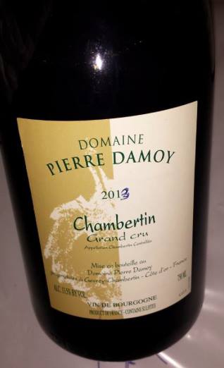 Domaine Pierre Damoy 2013 – Chambertin – Grand Cru