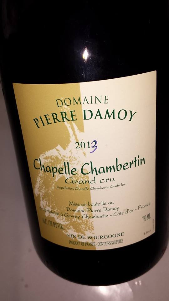 Domaine Pierre Damoy 2013 – Chapelle-Chambertin – Grand Cru