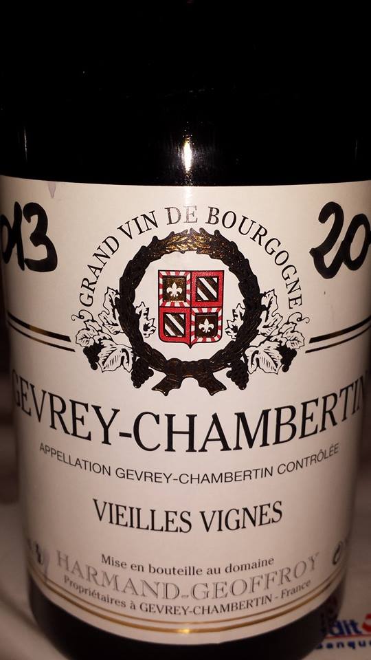 Harmand-Geoffroy – Vieilles Vignes 2013 – Gevrey-Chambertin