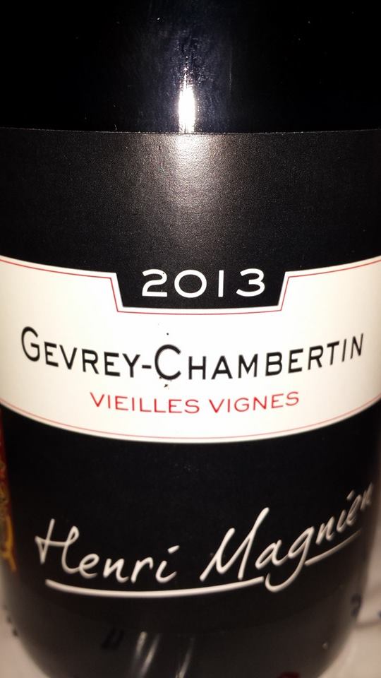 Henri Magnien – Vieilles Vignes 2013 – Gevrey-Chambertin