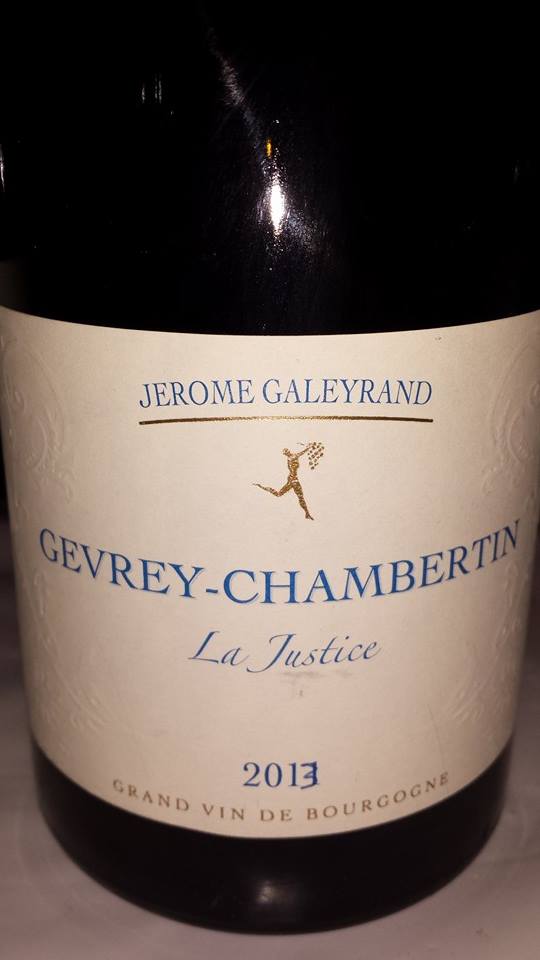 Jérome Galeyrand – La justice 2013 – Gevrey-Chambertin