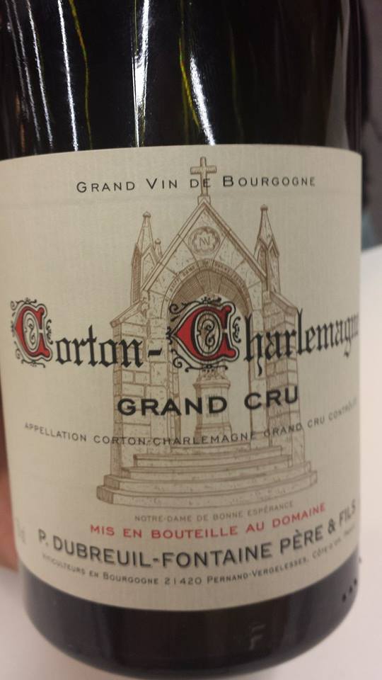 P. Dubreuil-Fontaine 2012 – Corton-Charlemagne Grand Cru