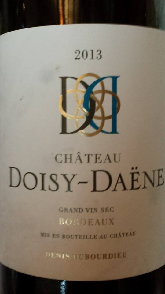 Château Doisy-Daëne – Grand Vin Sec 2013 – Bordeaux