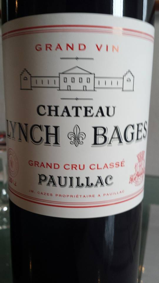 Château Lynch Bages 2012 – Pauillac – 5ème Grand Cru Classé