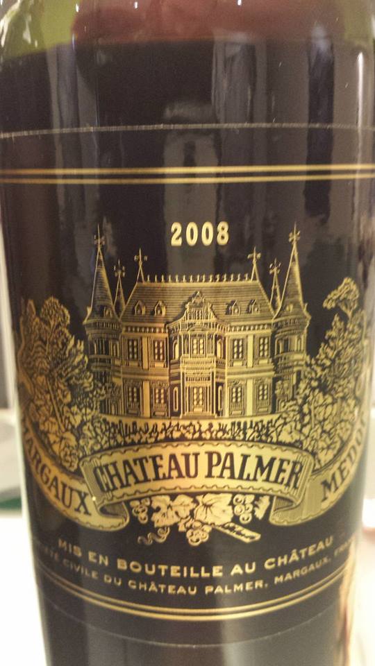 Château Palmer 2008 – 3ème Grand Cru Classé à Margaux