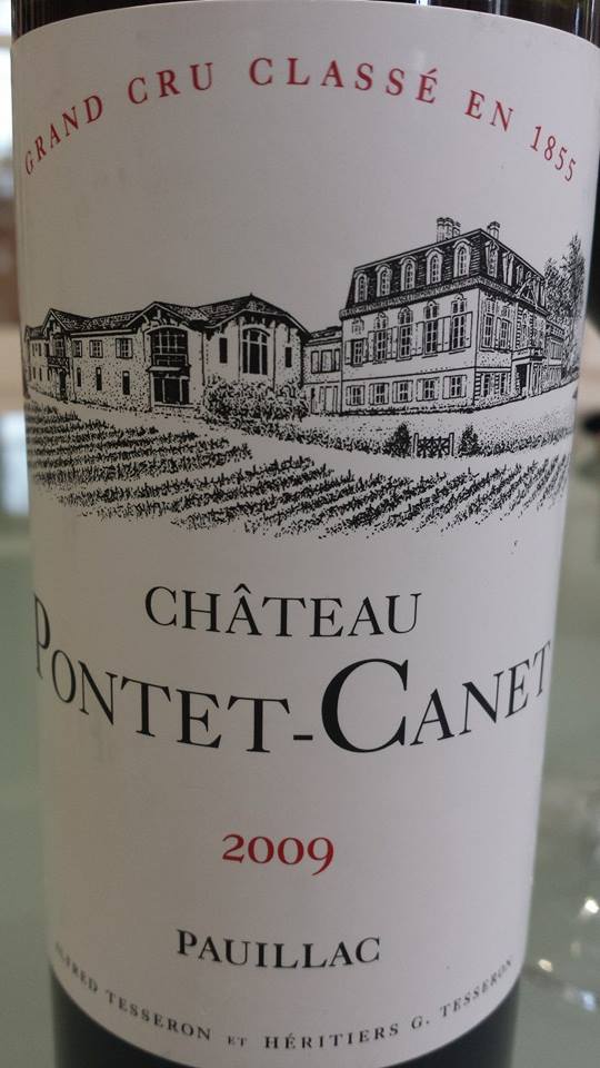 Château Pontet-Canet 2009 – Pauillac – 5ème Grand Cru Classé