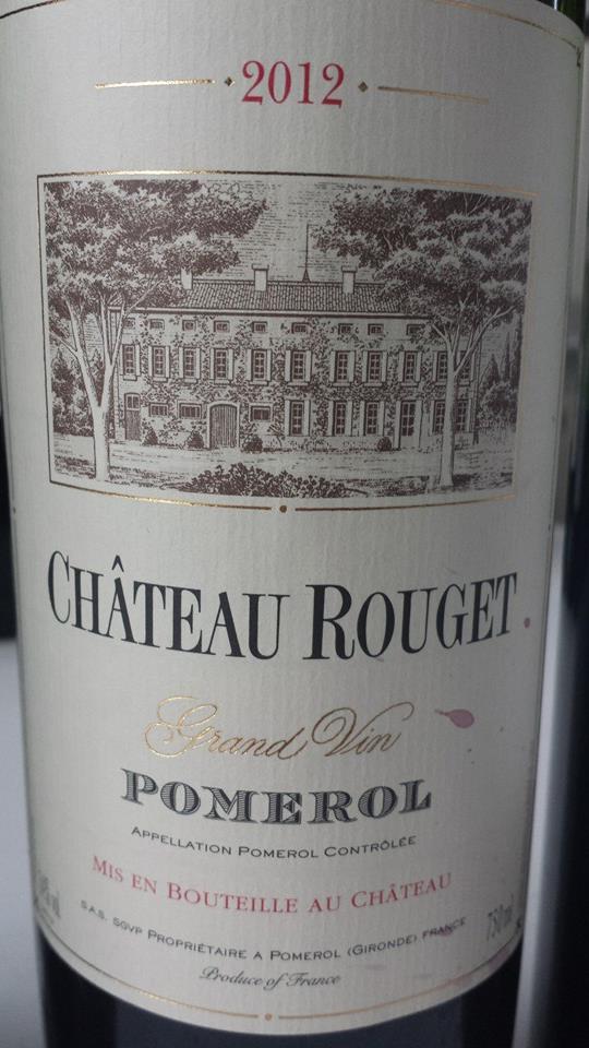Château Rouget 2012 – Pomerol