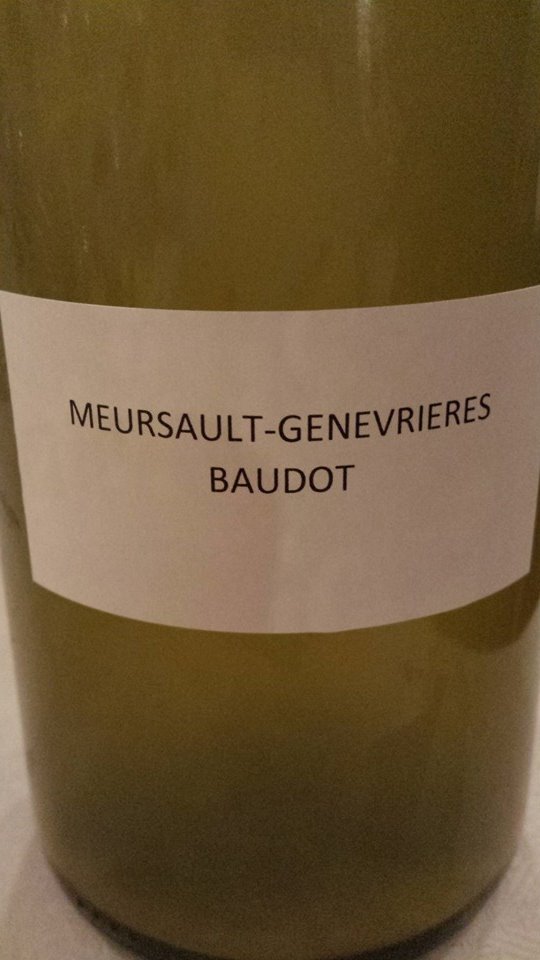 Domaine des Hospices de Beaune – Baudot 2013 – Meursault-Genevrières 1er Cru