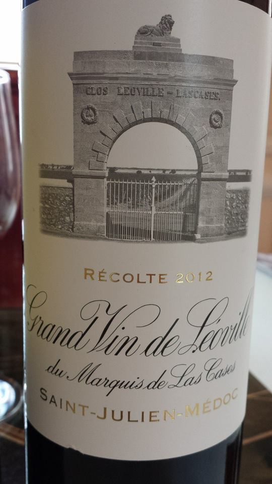 Grand Vin de Léoville du Marquis de Las Cases 2012 – Saint-Julien – 2ème Grand Cru Classé