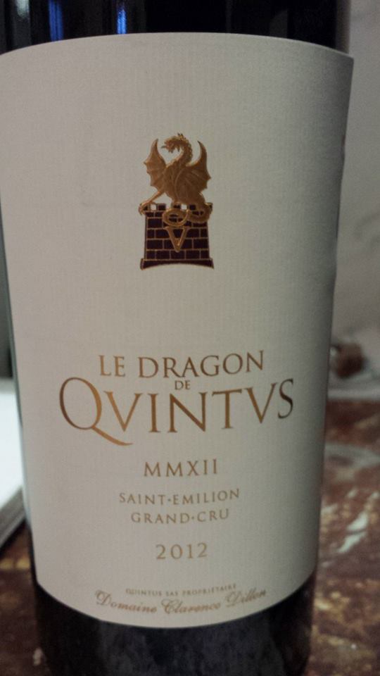 Le Dragon de Quintus 2012 – Saint-Emilion Grand Cru