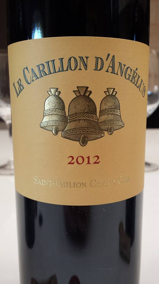 Carillon d’Angélus 2012 – Saint-Emilion Grand Cru