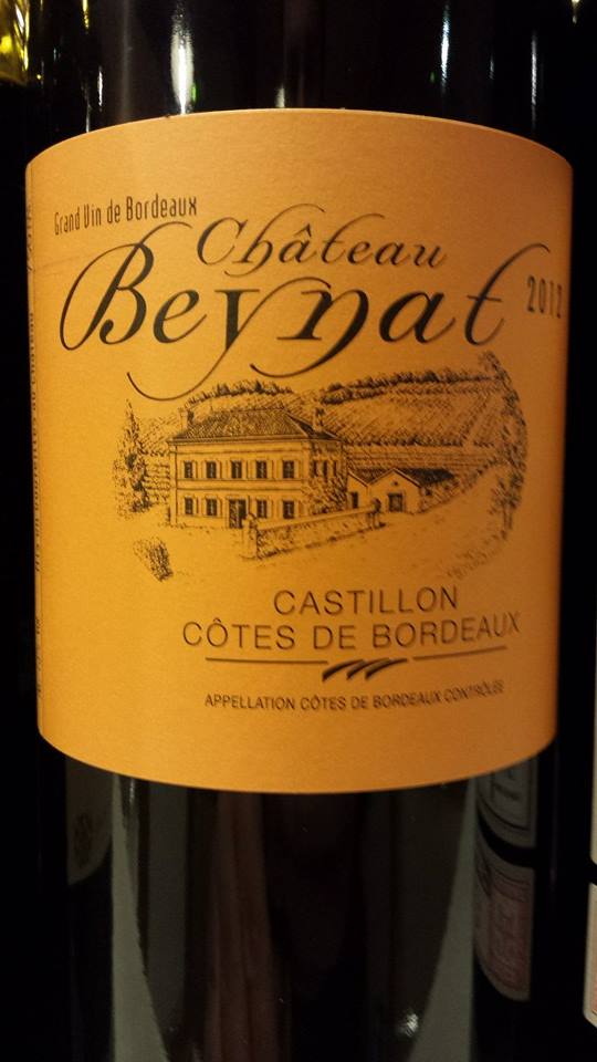 Château Beynat 2012 – Castillon Côtes-de-Bordeaux