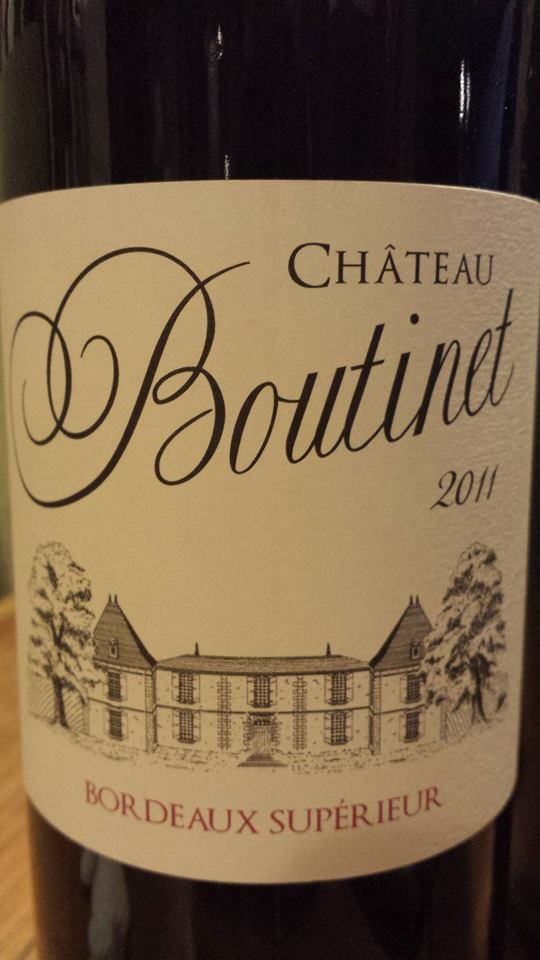 Château Boutinet 2011 – Bordeaux Supérieur