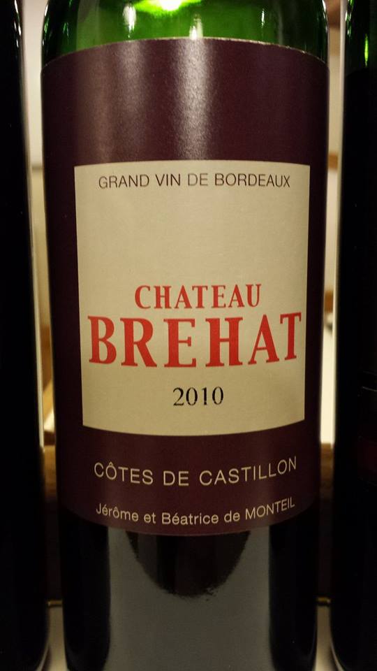 Château Bréhat 2010 – Castillon Côtes-de-Bordeaux