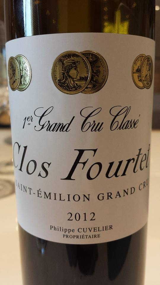 Clos Fourtet 2012 – 1er Grand Cru Classé B de Saint-Emilion