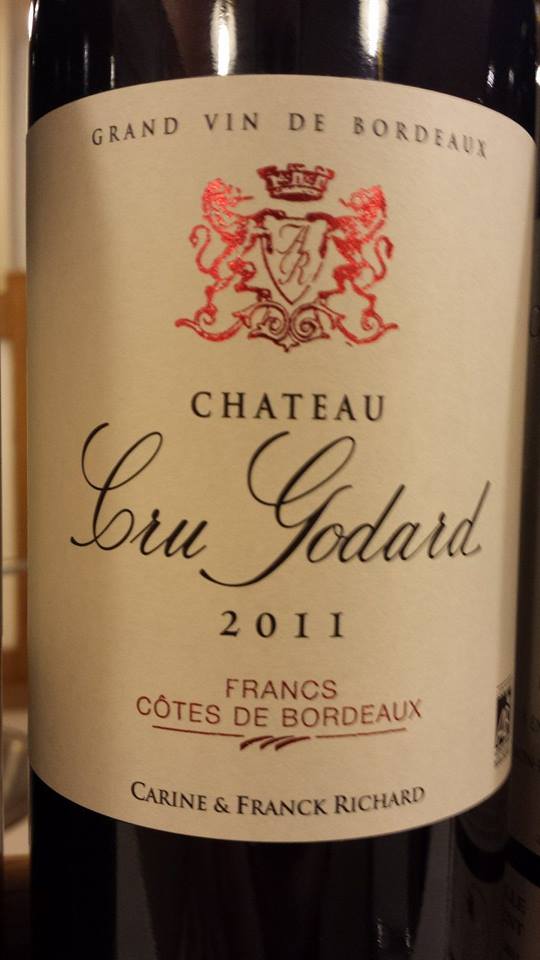 Château Cru Godard 2011 – Francs Côtes-de-Bordeaux