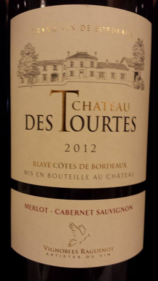 Château Des Tourtes 2012 – Blaye Côtes-de-Bordeaux