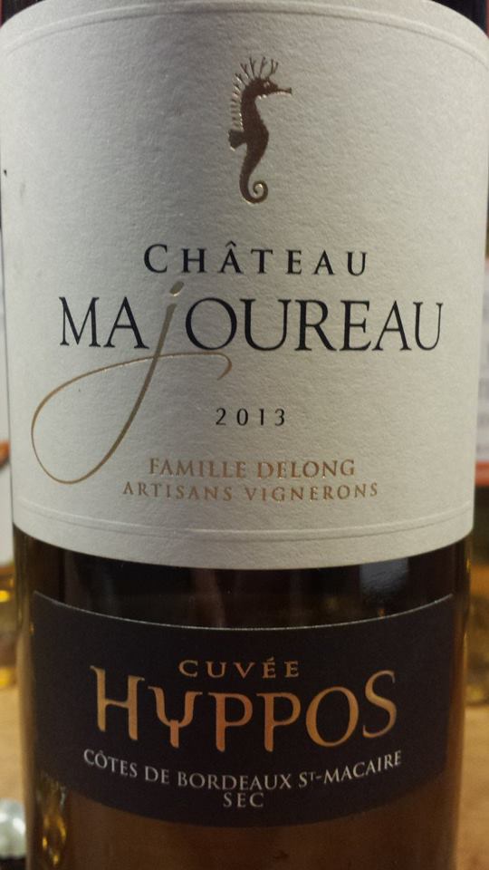 Château Majoureau – Cuvée Hyppos 2013 – Côtes de Bordeaux St Macaire