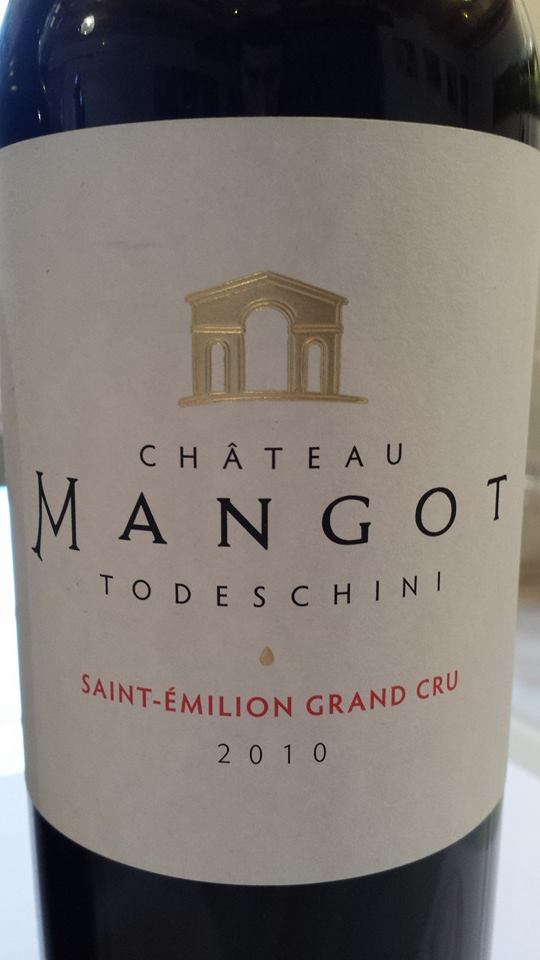 Château Mangot – Cuvée Todeschini 2010 – Saint-Emilion Grand Cru