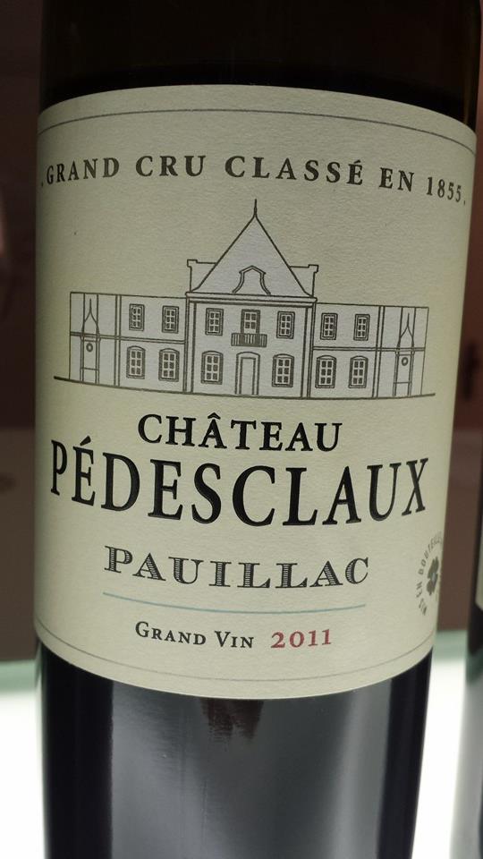 Château Pédesclaux 2011 – Pauillac – 5ème Grand Cru Classé