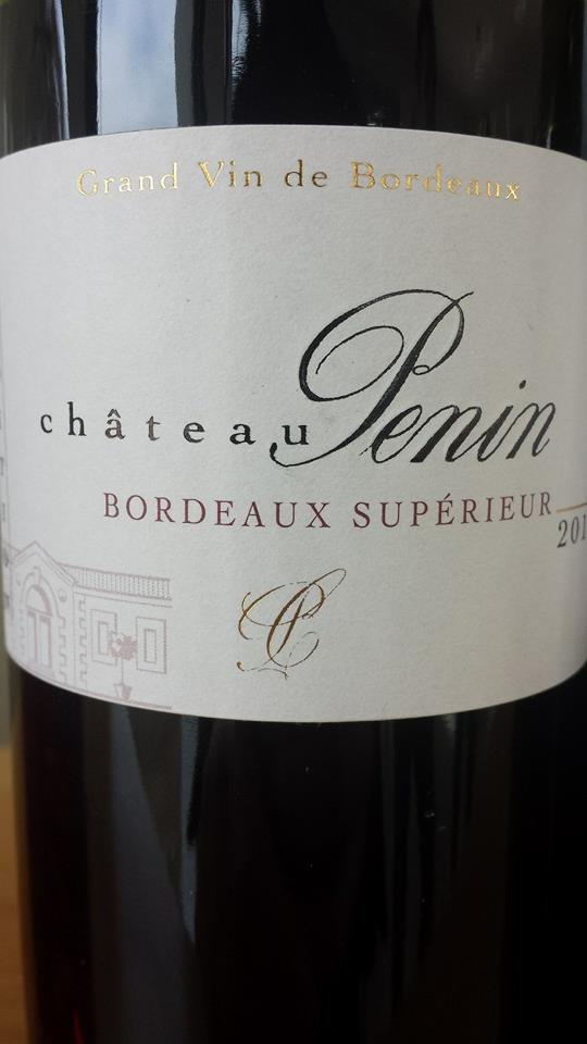 Château Pénin – Cuvée Tradition 2011 – Bordeaux Supérieur