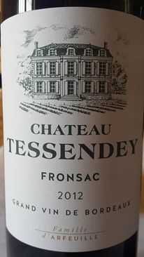 Château Tessendey 2012 – Fronsac