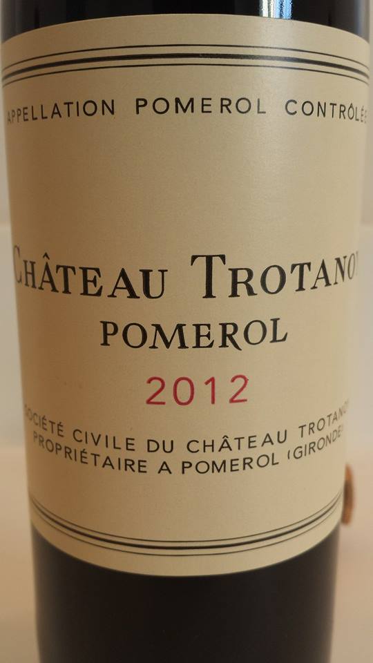 Château Trotanoy 2012 – Pomerol