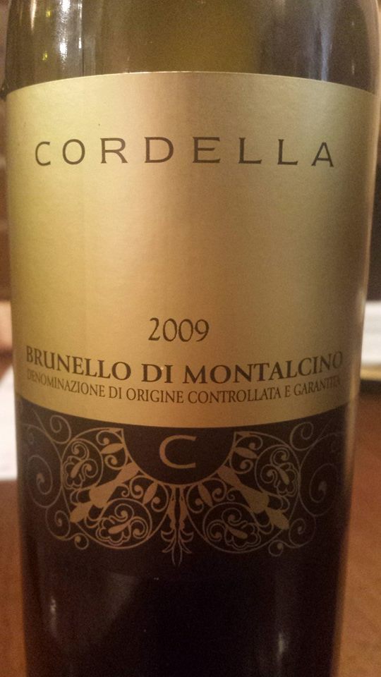 Cordella Winery 2009 – Brunello Di Montalcino