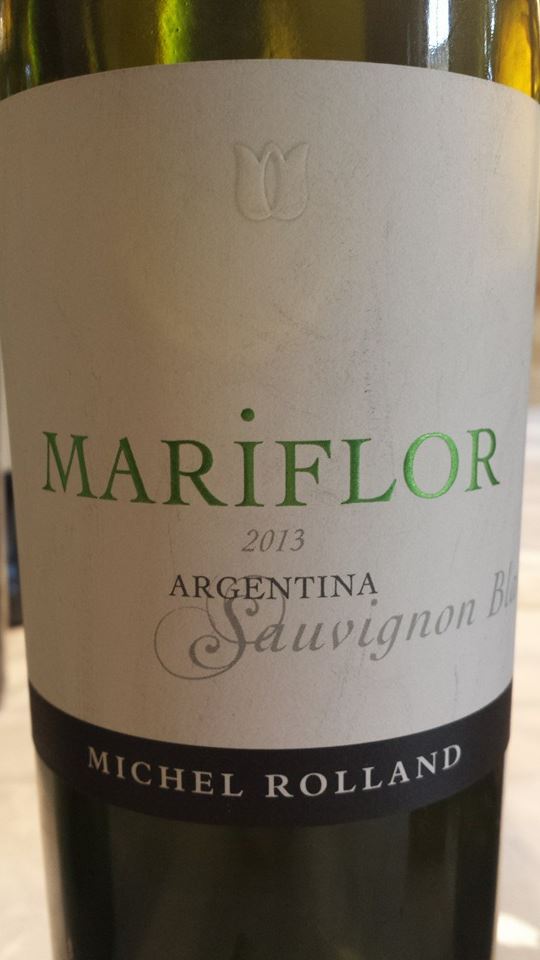Mariflor (Bodega Rolland) – Sauvignon Blanc 2013 – Valle de Uco – Mendoza
