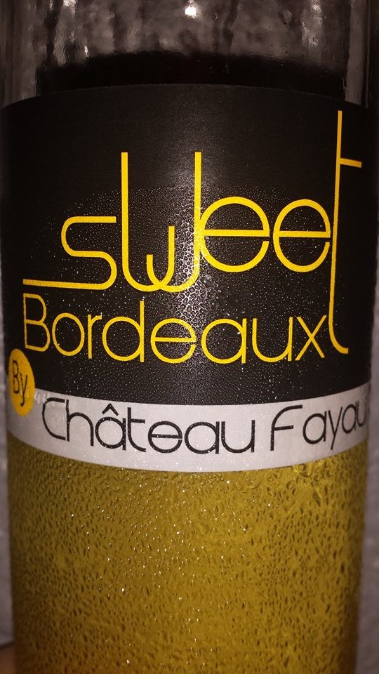 Sweet Bordeaux by Château Fayau 2013 – Première Côtes-de-Bordeaux