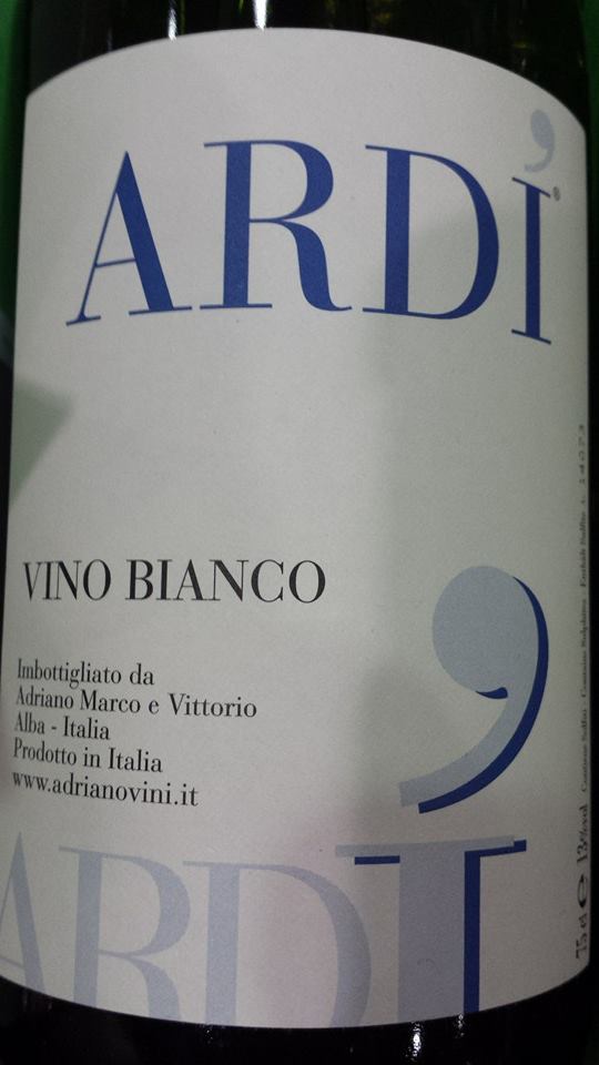Adriano Marco E Vittorio – Ardi 2013 – Vino Bianco – Vino d’Italia