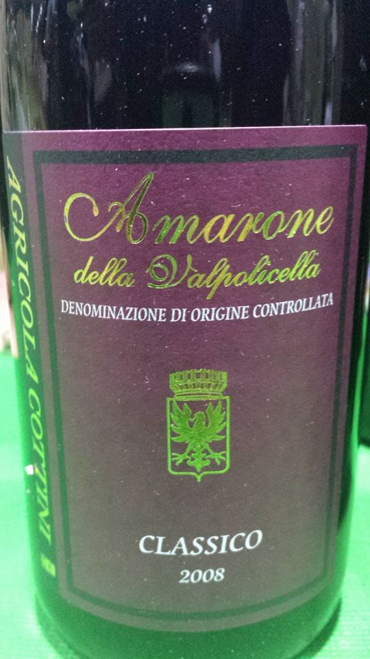 Agricola Cottini 2008 – Amarone della Valpolicella Classico