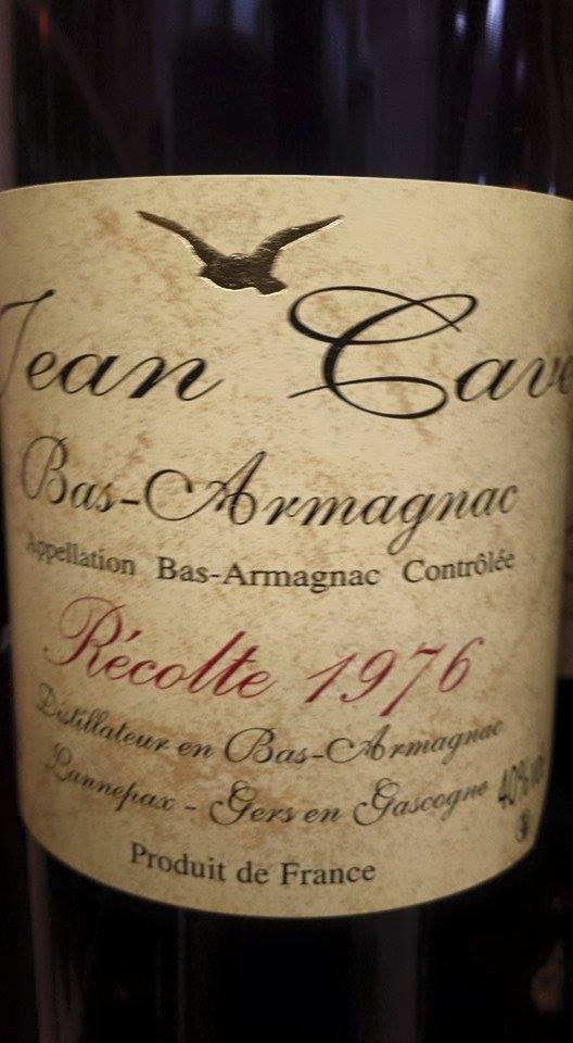 Armagnac Jean Cavé 1976 – Bas-Armagnac