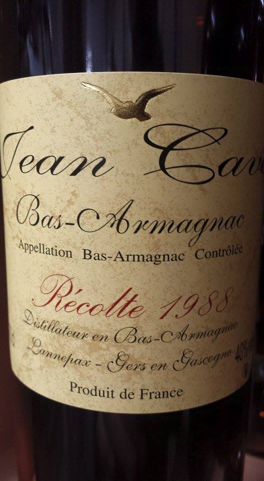 Armagnac Jean Cavé 1988 – Bas-Armagnac
