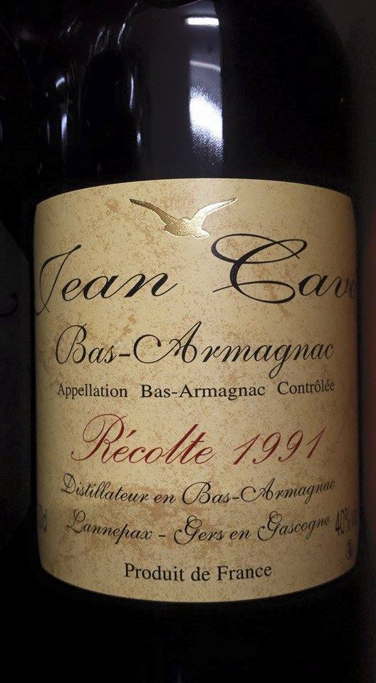 Armagnac Jean Cavé 1991 – Bas-Armagnac