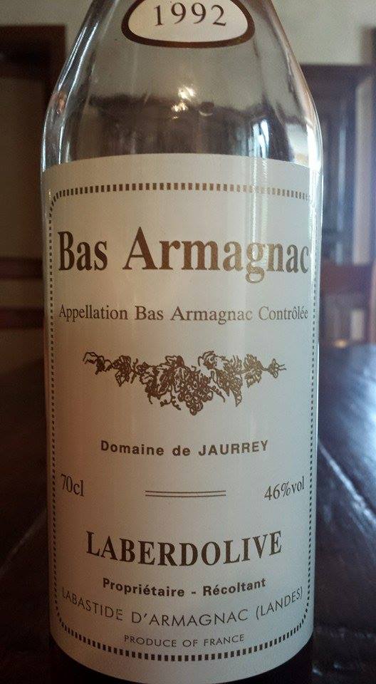 Armagnac Laberdolive 1992 – Domaine de Jaurrey – Bas-Armagnac