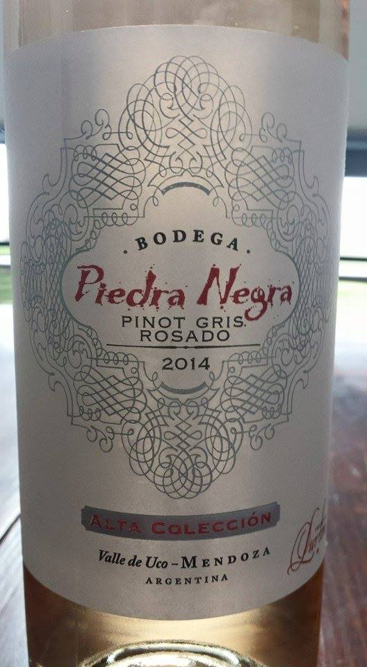Bodega Piedra Negra – Pinot Gris Rosado 2014 – Valle de Uco – Mendoza