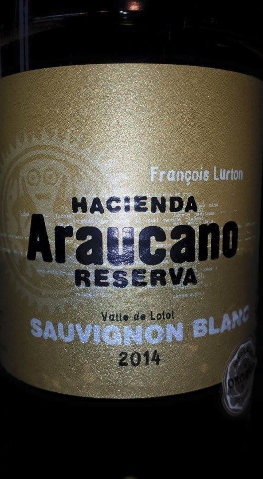 Hacienda Araucano – Francois Lurton – Sauvignon Blanc Reserva 2014 – Valle de Lolol