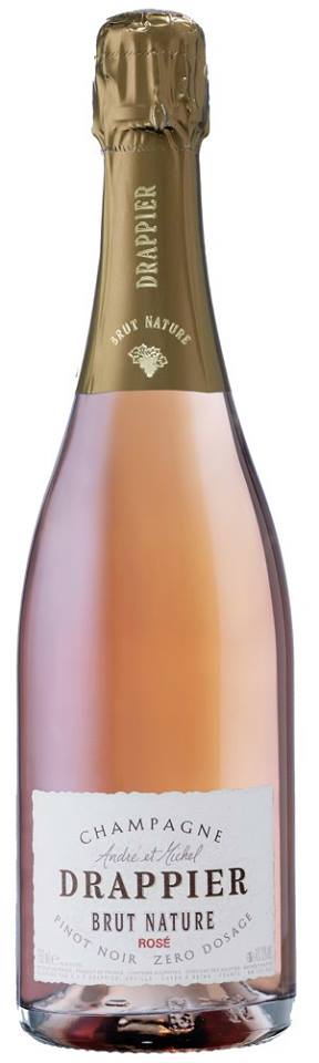 Champagne André et Michel Drappier – Brut Nature – Rosé – Pinot Noir Zero Dosage