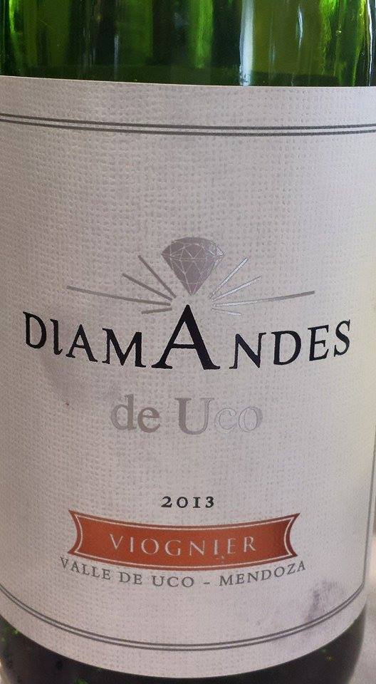 Diamandes de Uco – Viognier 2013 – Vale de Uco – Mendoza