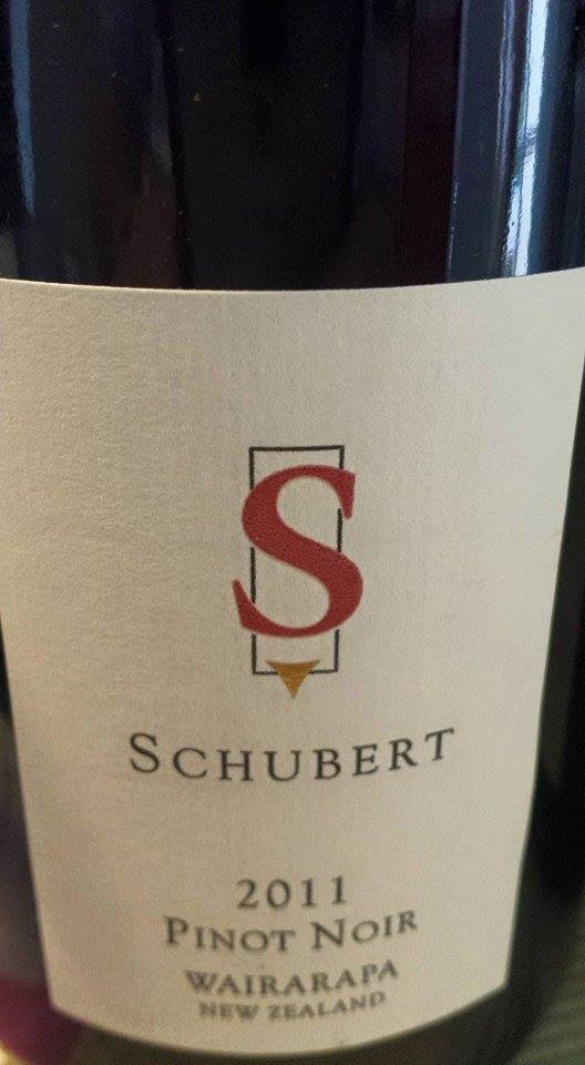 Schubert – Pinot Noir 2011 – Wairarapa