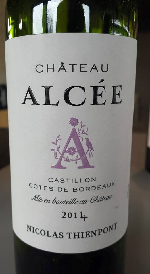 Château Alcée 2014 – Castillon Côtes-de-Bordeaux