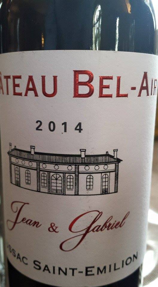 Château Bel Air 2014 – Jean & Gabriel – Lussac Saint-Emilion